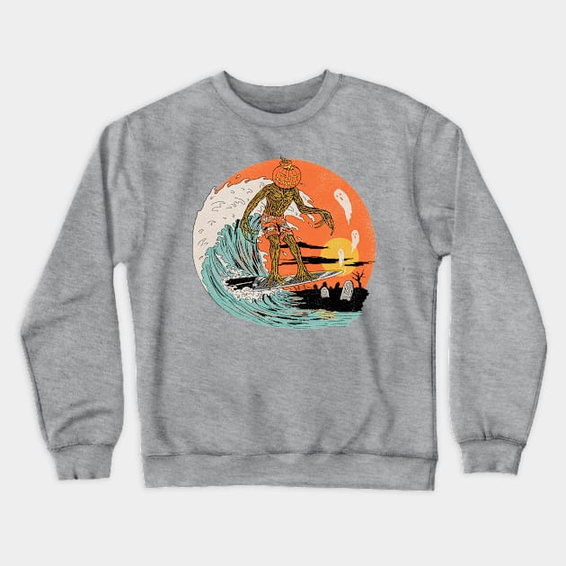 Carve The Wave Crewneck Sweatshirt by Hillary White Rabbit